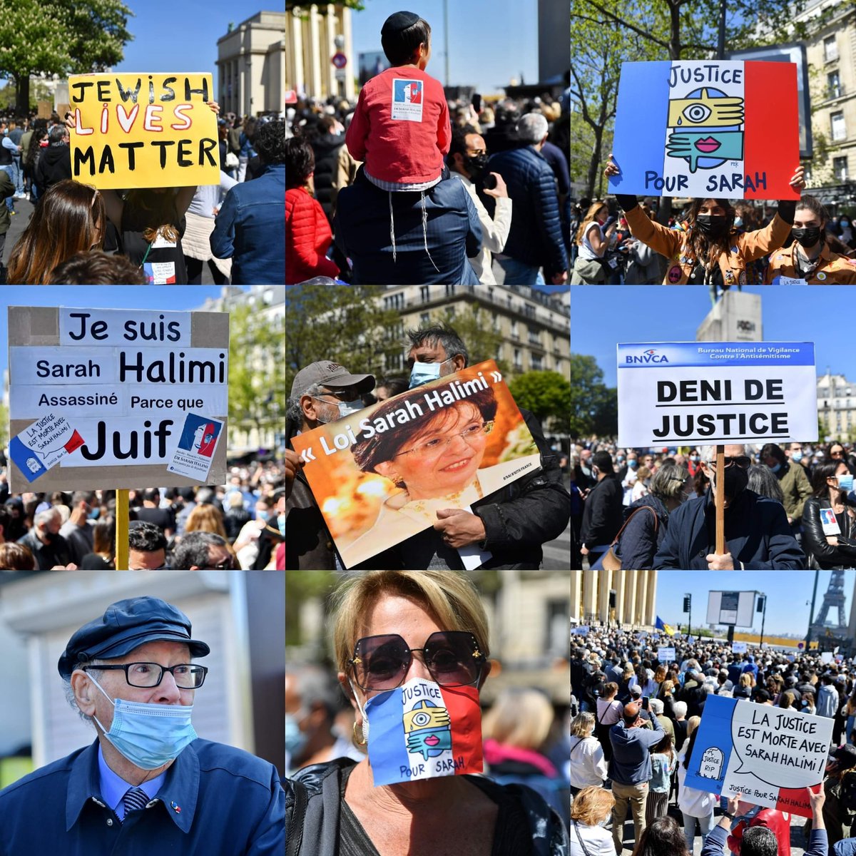 aitadjedjou's tweet photo. Justice pour Sarah Halimi. Paris 25 avril 2021
#SarahHalimi #justicepourSarahHalimi #JusticePourSarah #Crif #Licra #avenirpictures #abaca #linepress #pressphotography #photooftheday #afpphoto #nikon #nikonphotography https://t.co/Len0POnIjN