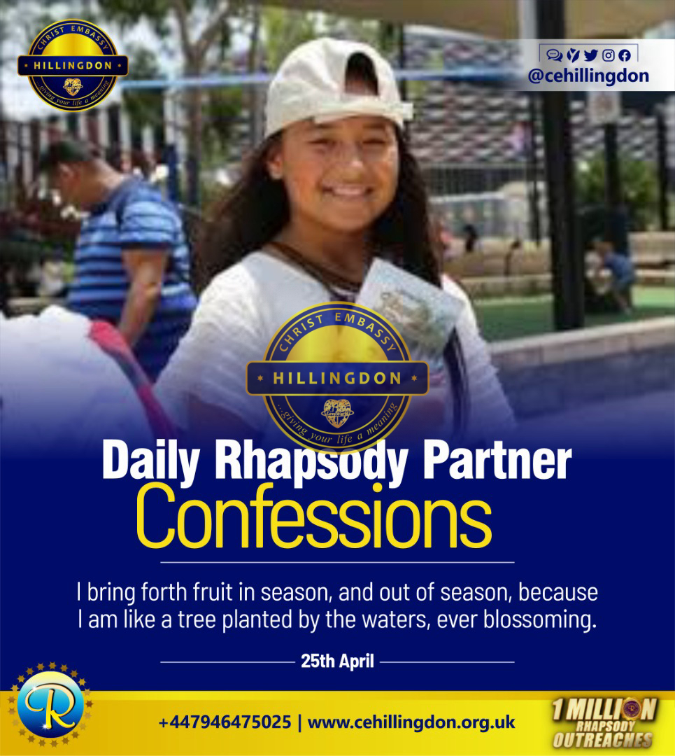 cehillingdon's tweet photo. Act Now!!! Give someone the chance for a new start and fresh hope for tomorrow. Follow this link to Sponsor at least One Copy:

https://t.co/PZbNnqfLOM

Be A Partner of Rhapsody of Realities Today! https://t.co/ZHVgolifXU