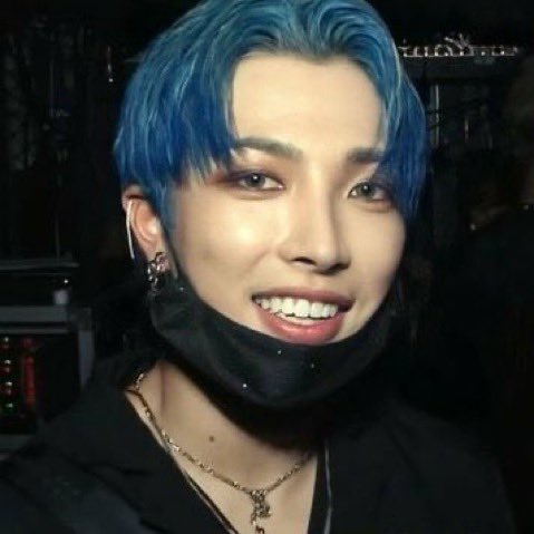 Hongjoong can pull off literally any hairstyle on him