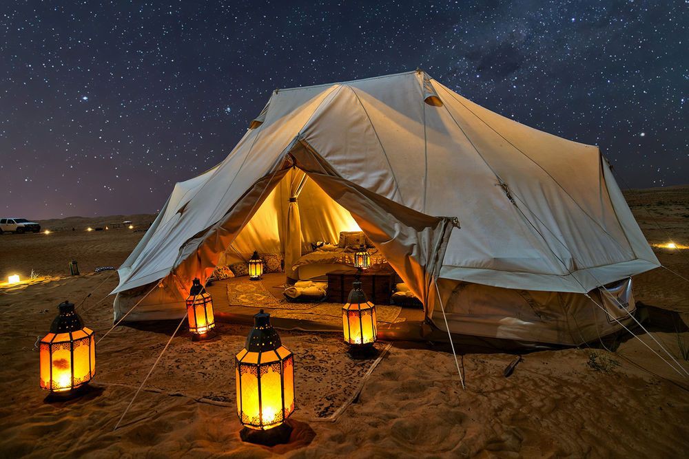 Arabbeau's tweet photo. Camping in the desert - Oman https://t.co/FSA7JiqWuD