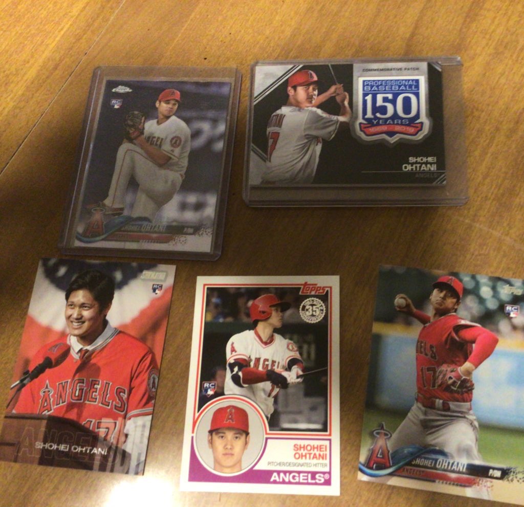 FootsCards's tweet photo. @HobbyConnector Riley and Albies autos $40 shipped for both
AJ Dillon RPA /49 $35 shipped Atlanta Braves TBH $20 shipped and Ohtani lot $40 shipped. All OBO https://t.co/5ZxspWeCqk