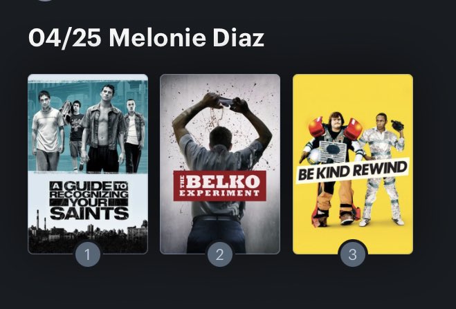 Hoy cumple años la actriz Melonie Diaz (37) Happy birthday ! Aquí mi miniRanking: 