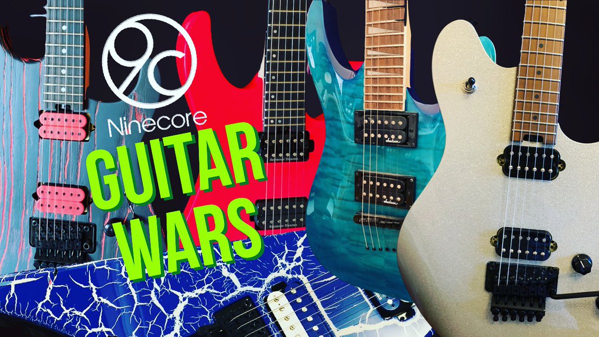 ninecoreneil's tweet photo. Massive Guitar comparison Jackson,Charvel and Evhgear #jacksonguitars #evhgear #charvelguitars #dk2 #lightningcrackle  #js32 #sandimas link https://t.co/4IC3GcNdIt https://t.co/DNqO4unqzS