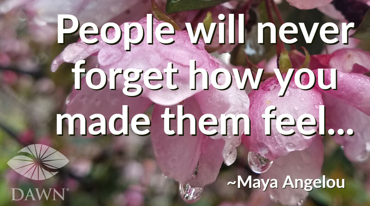 People who have #dementia have no skills to analyze the reasons for the moods we bring to them. Whatever we bring into their presence will be absorbed and mirrored back to us. It is best put aside any negative feelings and come to them with our joy and love instead.

#Alzheimers