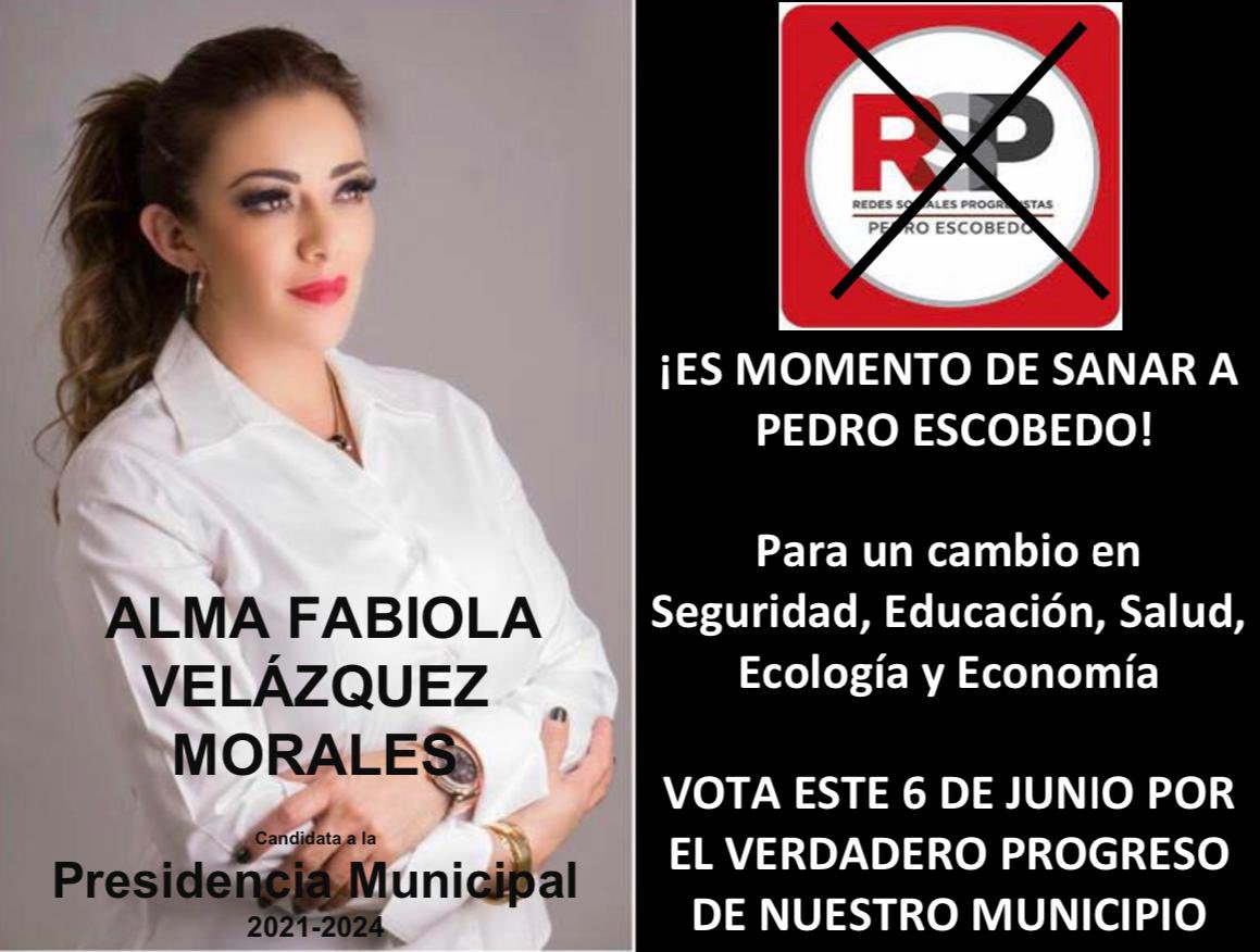 FabisVz's tweet photo. #esmomentodesanarapedroescobedo #esmentodelasmujeres #estiempodesanarapedroescobedo #RSP https://t.co/m3n5S32BAF