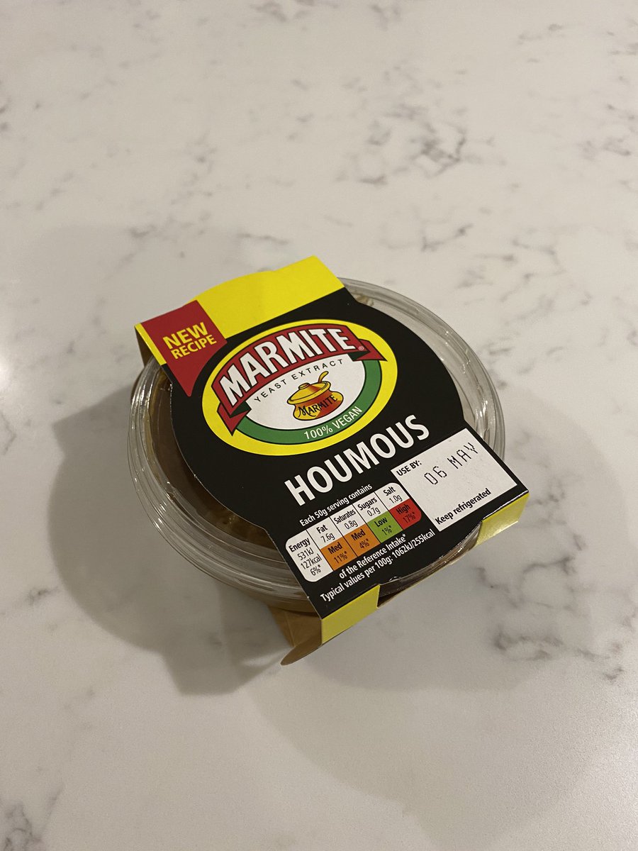 Oh my.... Oh my oh my. #marmite #marmitehoumous