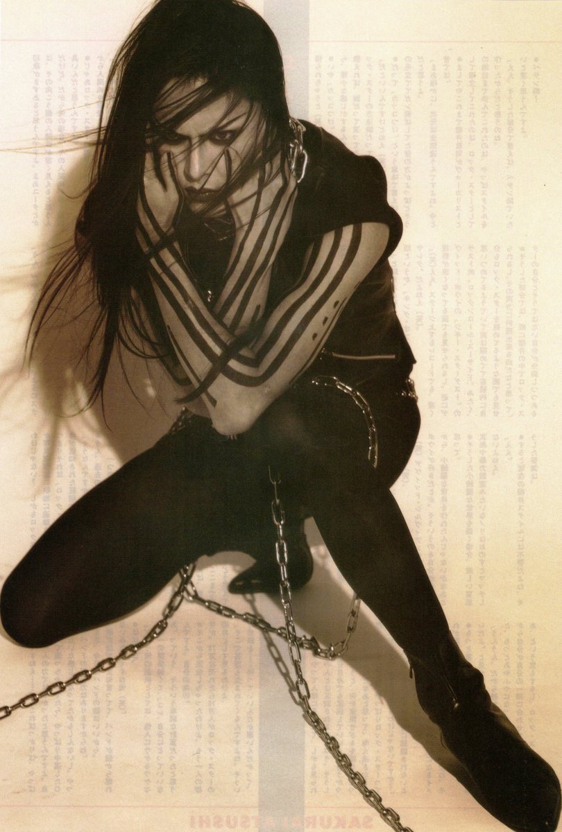 fuck it here i go. starting with the first pic i ever saw of atsushi, and the next pics that got me into buck-tick
