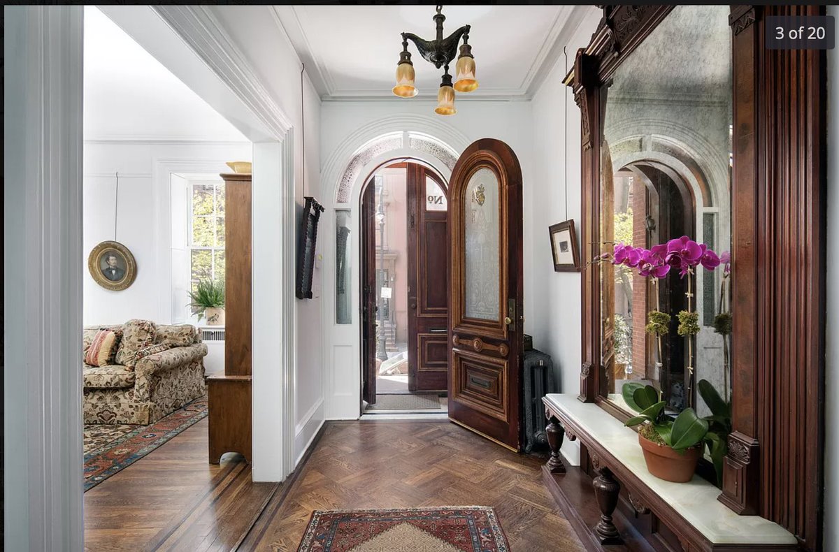 "come in, come in. let me get a look at your neck. how elegant. what type blood do you have? o-positive? lovely. my favorite."(7 million brooklyn townhouse) https://www.zillow.com/homedetai...