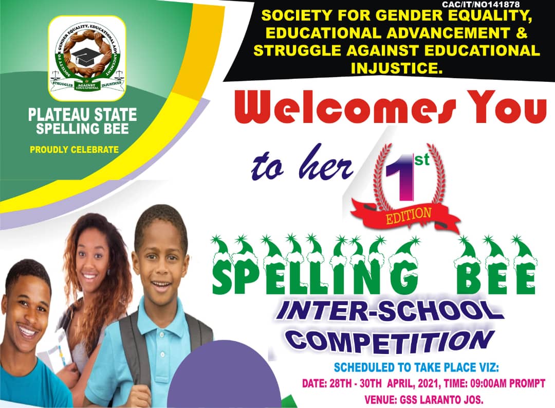 Please join us in Jos- plateau  State for this historic event and support our cause.

You are all cordially invited...