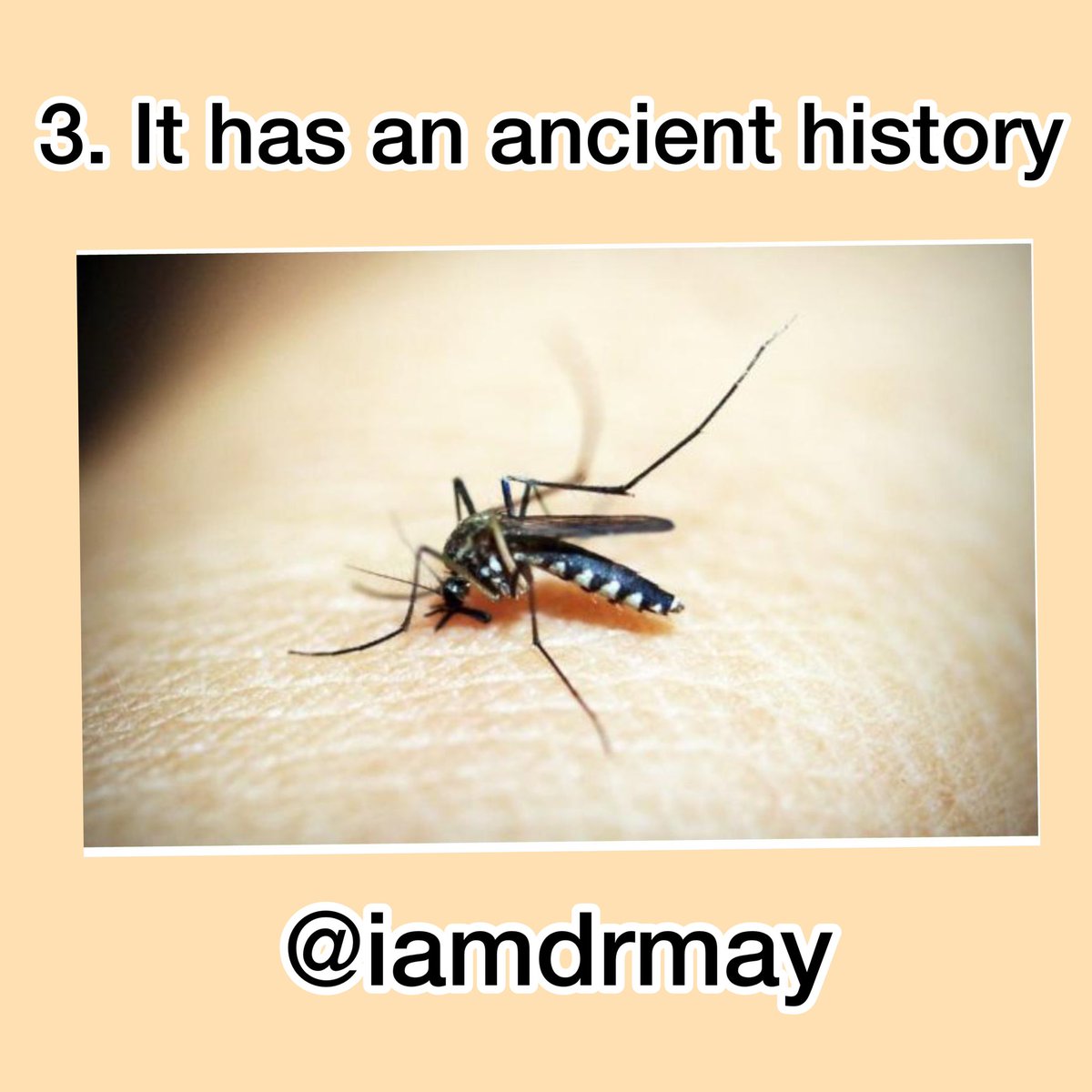 Ancient Egyptian suggests d dx dated back as 1550BC.D Greek poet Homer mentioned a dx similar to malaria in The Iliad. Even Hippocrates wrote abt malaria-like fevers in 400BC. In 1880,French-army doc Alphonse Lavaren was d first 2 discover d parasite in d bld of malaria pts