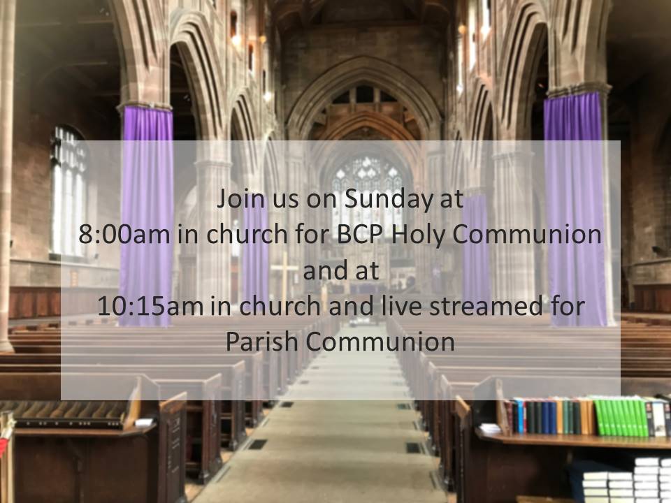 What's on this weekend:
(facebook.com/stgeorgeschurc…)

Sat 1 May
 1pm Messy Church Craft on FB

Sun 2 May
 8am Holy Communion in church
 10:15am Parish Communion in church &amp; on FB
 11am-12pm Private prayer in church
 5pm Storytime with Nicola on FB
 9pm Compline on FB