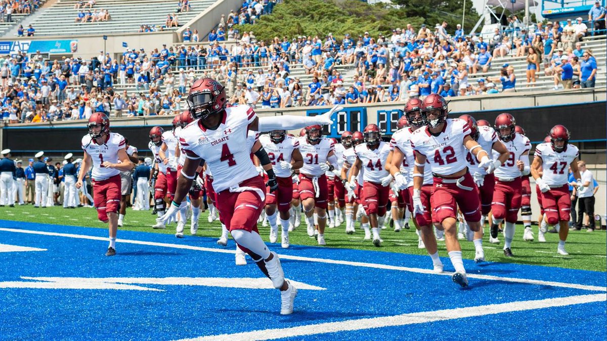 Asauni5's tweet photo. #AGTG I'm truly blessed and honored to receive a division 1 offer from Colgate University! @ColgateFB @Coach_Dakosty @CoachDanHunt @VanceCougarsFB @CoachLashSr https://t.co/UzrZXp9m1A