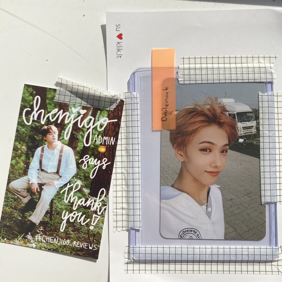0MILEMARK's tweet photo. jisung finally came home!! tysm for holding the claim!💓💓 @chenjigo #chenjigo_reviews https://t.co/saVNPgC8HZ