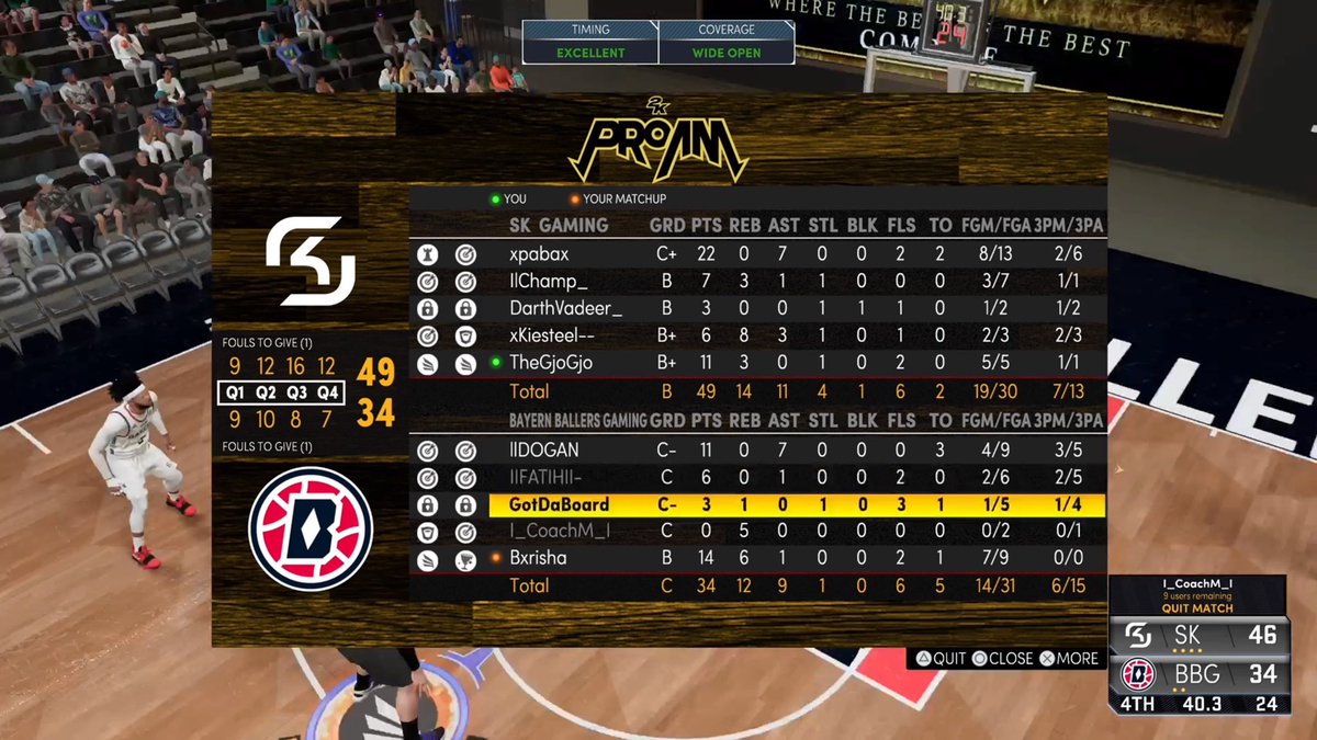 🔥 <a href="/CPA2KLeague/">CPA 2K League</a> Champions 🔥

GG’s to @BayernBallers as we win 3-0 in the Finals of CPA.

PG: <a href="/xpabax2k/">xpabax</a> 
SG: <a href="/ChampWasTaken/">champ</a> 
SF: <a href="/DarthVadeer__/">Luka 🇷🇸</a> 
PF: <a href="/Kiesteel/">𝓚𝓲𝓮𝓻𝓮𝓷 🦙</a> 
C: <a href="/TheGjoGjo_2K/">TheGjoGjo</a> 
6th: <a href="/AcidShadow76/">AcidShadow🏈</a> 

(First time streaming in 8 months and +100 viewers)

<a href="/SKGaming/">SK Gaming</a> #RunSKG  #SKWin
