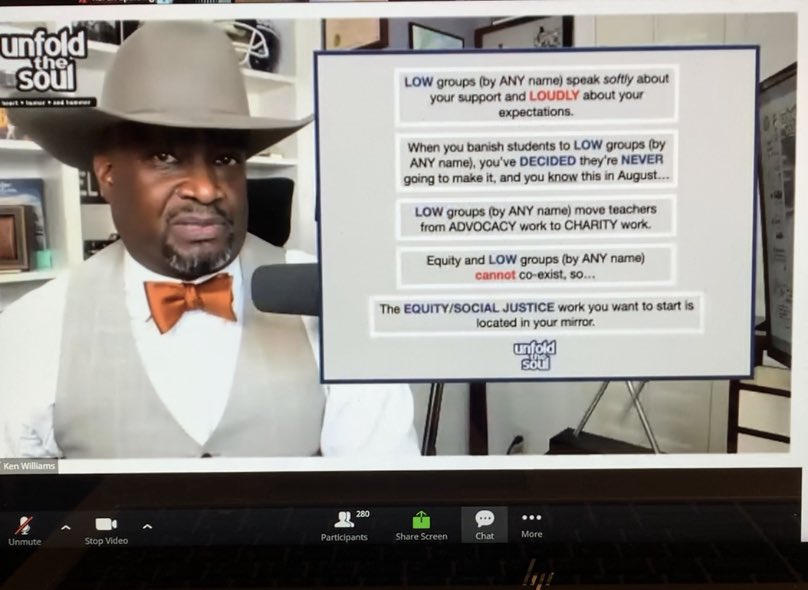 tallmathgirl's tweet image. When you label a group “low” you have already decided they are never going to make it. High expectations for all. #NSCMBold @MathEdLeaders  @CFBISD #cfbmath