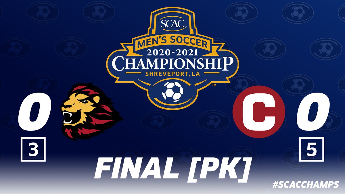 #SCACMSoc | No.6 <a href="/GoCentenary/">Centenary Athletics</a> are SCAC CHAMPS!!

#SCACPride | #SCACChamps