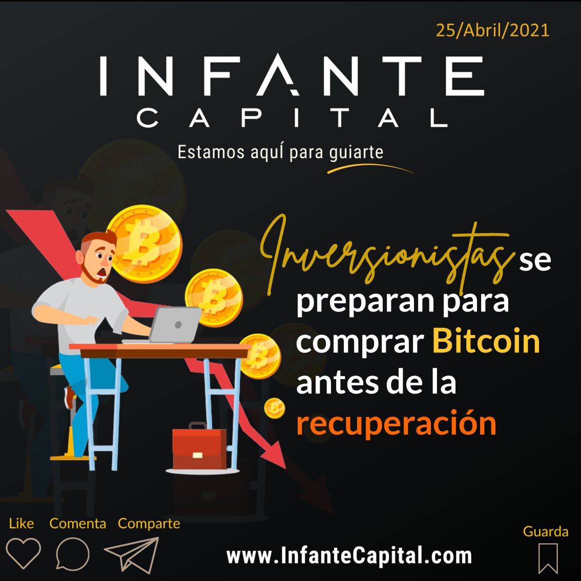 InfanteCapital's tweet photo. Para los miembros más antiguos de la cripto comunidad, la caída en el precio de las principales #criptomonedas de los últimos días no es nada fuera de lo común. 

Las caídas y los incrementos espectaculares en la cotización de Bitcoin han sido parte de la cotidianidad del mercado https://t.co/Fj8HOxCDTE