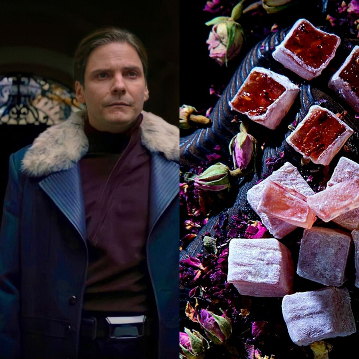 Daniel Brühl as Turkish Delights (a thread) ... #DanielBrühl  #Zemo    #teamzemo  #thread  #BaronZemo    #turkishdelight  #tfatws    #mcu  #marvel  #love  #forfun Crystal lavender