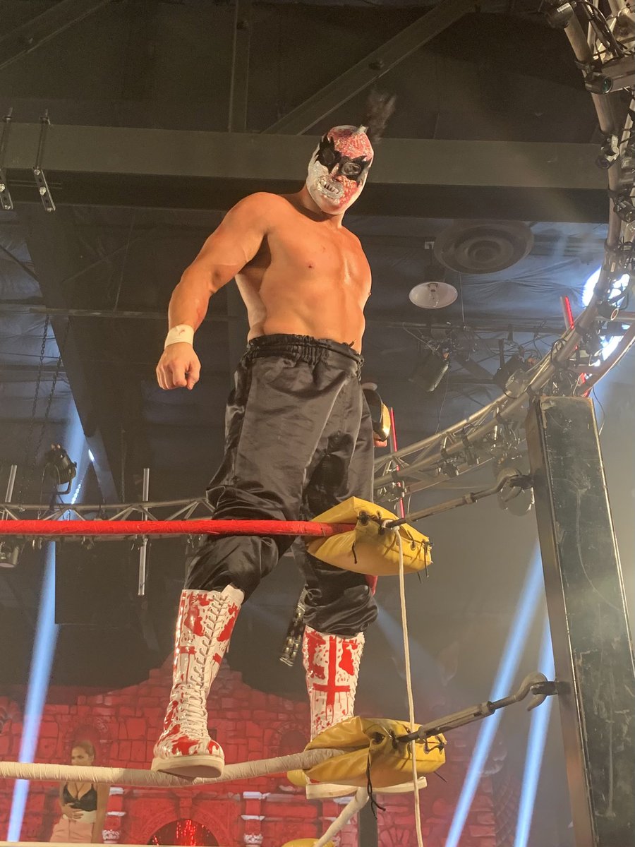 Geoffrey Hollis (@coachghollis) on Twitter photo And STILL Texas Champ.....Blood Hunter! <a href="/DevonHannibal/">H Nicholson</a> what a match against the legendary Sabu! And STILL Texas Champ.....Blood Hunter! <a href="/DevonHannibal/">H Nicholson</a> what a match against the legendary Sabu!