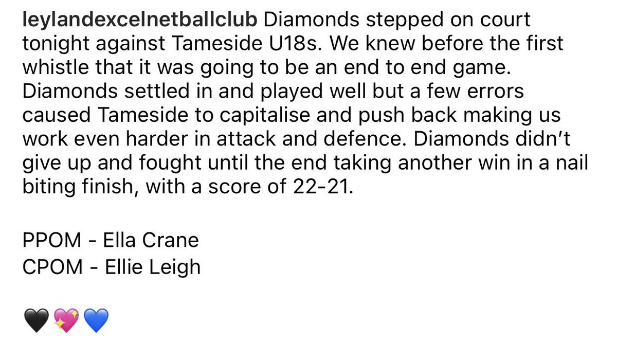 Leyland Excel Netball Club tweet media