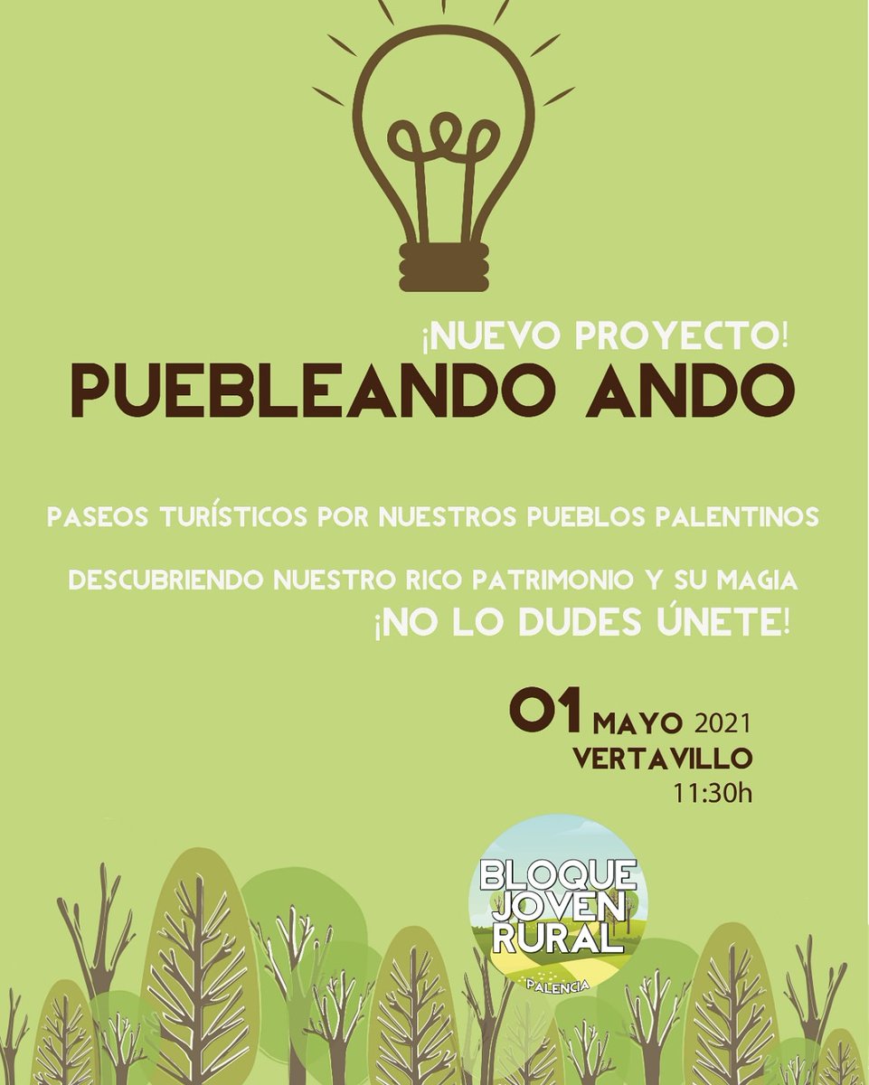 *PUEBLEANDO ANDO*
Hola amigas y amigos,
Este sábado volvemos con nuestro proyecto, Puebleando Ando.
🌌Vamos a descubrir la historia, tradiciones y cultura de Vertavillo, de la mano de sus vecin@s.🤗