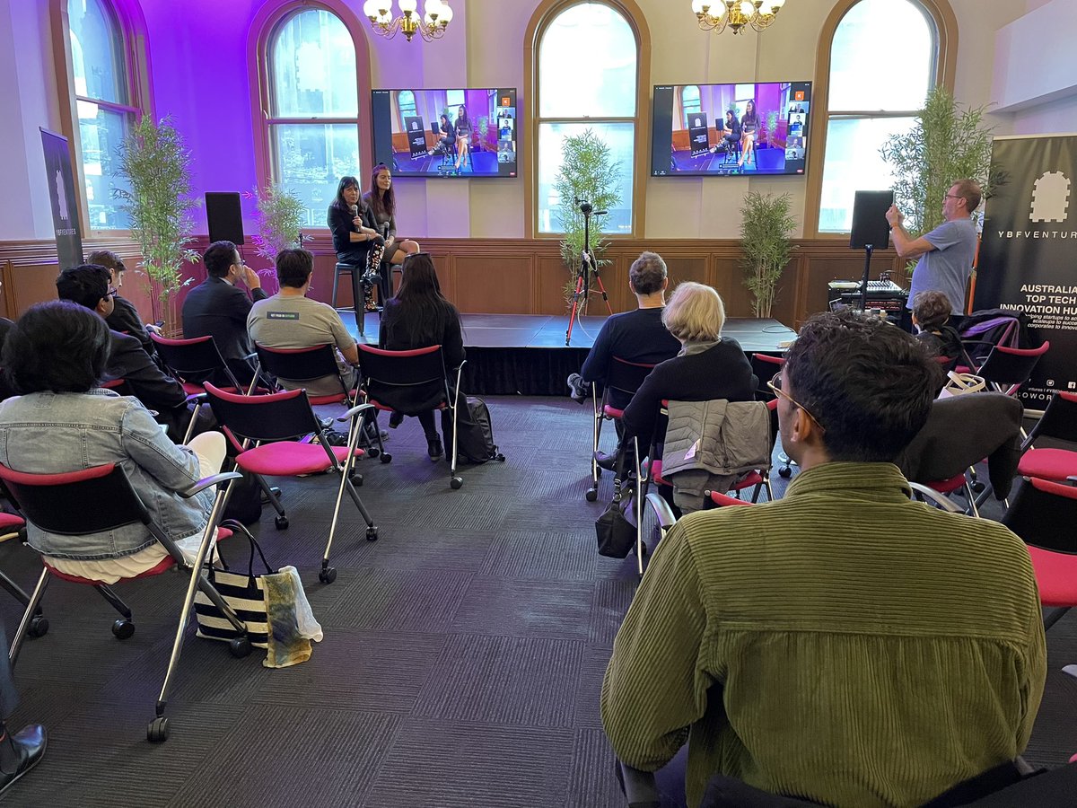 TaylorTran's tweet photo. Blockchain Week at @YBFVentures #innovation https://t.co/LtceETzaHv
