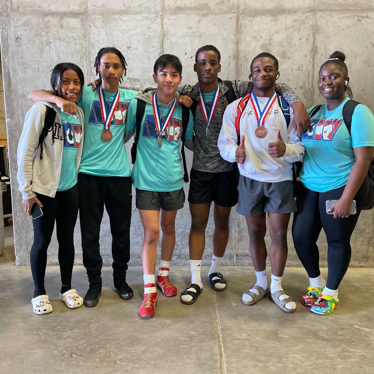 4 State Medalists from Missouri USA Wrestling Greco State: Epperson 3rd, Arceo 2nd, Davenport 3rd, Grimmett 2nd.