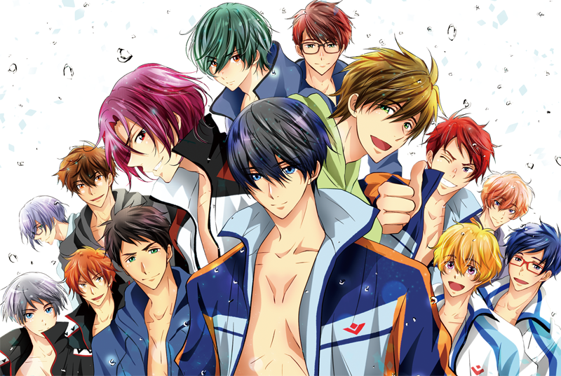 「Free!8周年おめでとうございます🎉🎉🎉🎉🎉
見たことのない景色をた」|（ｾ）🔰のイラスト