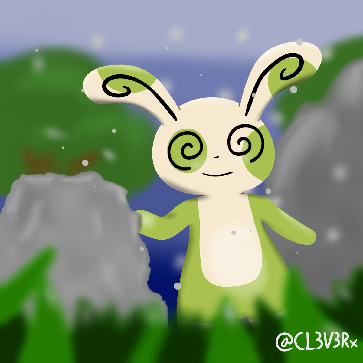 CL3V3Rx's tweet photo. Have I ever mentioned that Spinda literally is the best pokemon there is?

Well, it is! 🥰
#art #shinyspinda #route113 https://t.co/lCBBt9jk4H