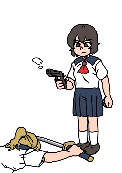 真剣勝負。 