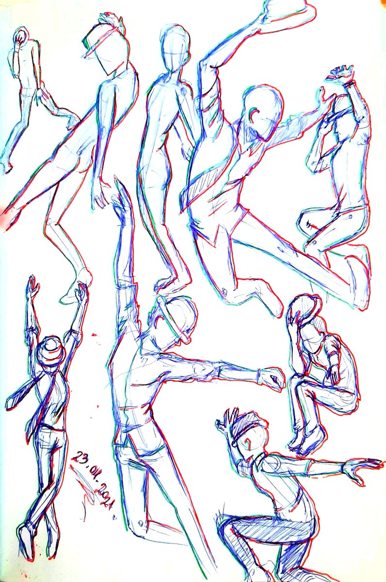 Just sketching. 
Nothing interesting.
#sketch #sketchbook #pose