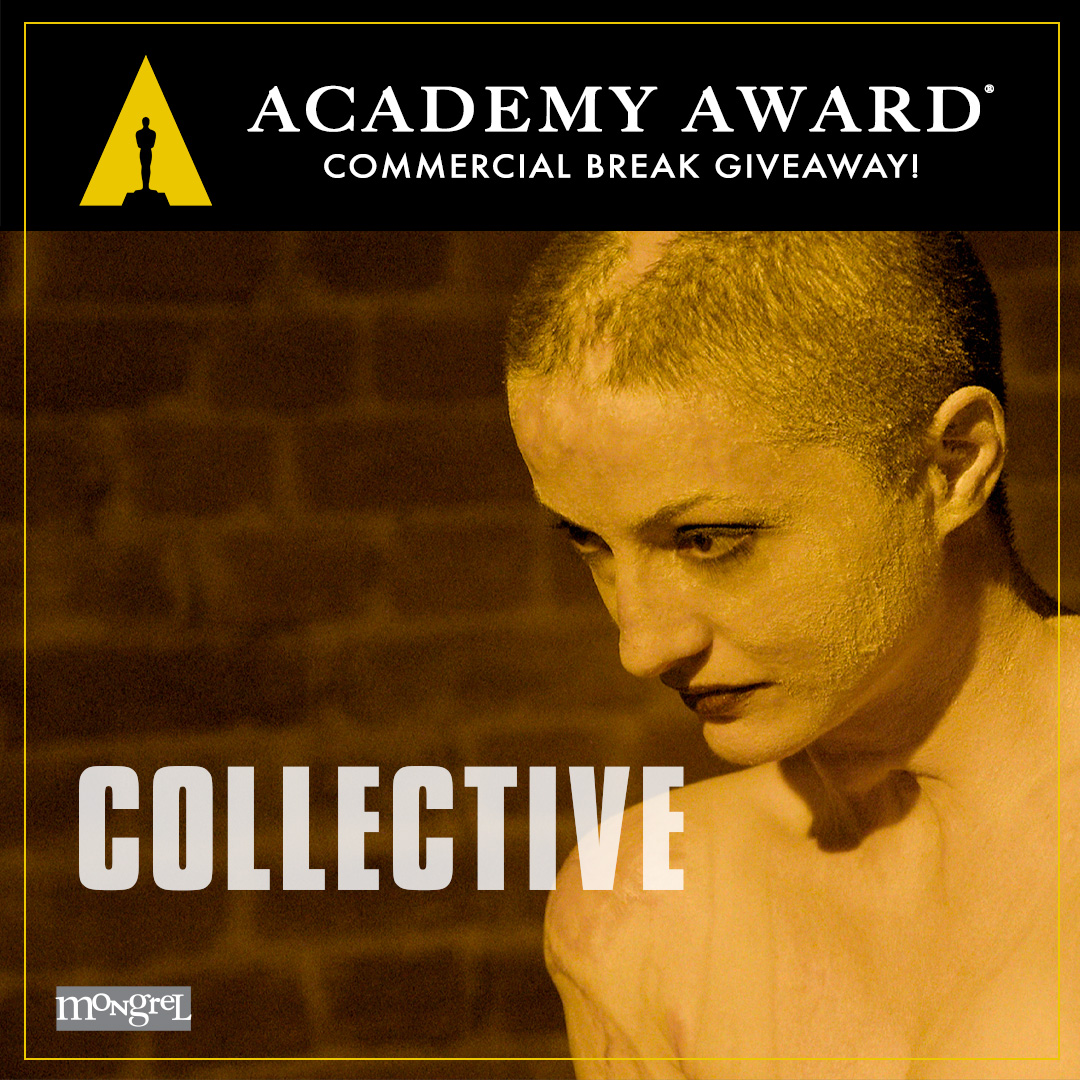 MongrelMedia's tweet image. #Oscars Break Contest — retweet for your chance to WIN a digital download @Collectivemovie. Open to Canadian residents only.