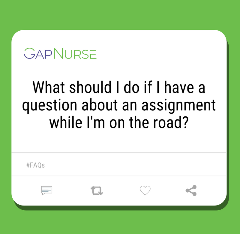 GapNurse's tweet photo. 🗨️ Our app has an option to call your assignment supervisor. If there is no feedback, you can contact us directly and we will escalate it to Code Red status. 

Know more about answers from our FAQs here: https://t.co/54Wp6XtIE7 

#GapNurse #FAQs #Assignment #HealthWorker https://t.co/Abjhxjq45s