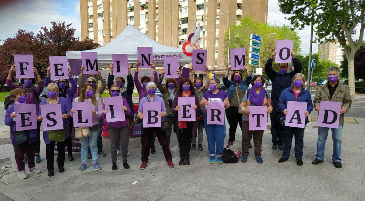 PcmMoratalaz's tweet photo. #MadridFeminista4M https://t.co/KdM34KnhOG