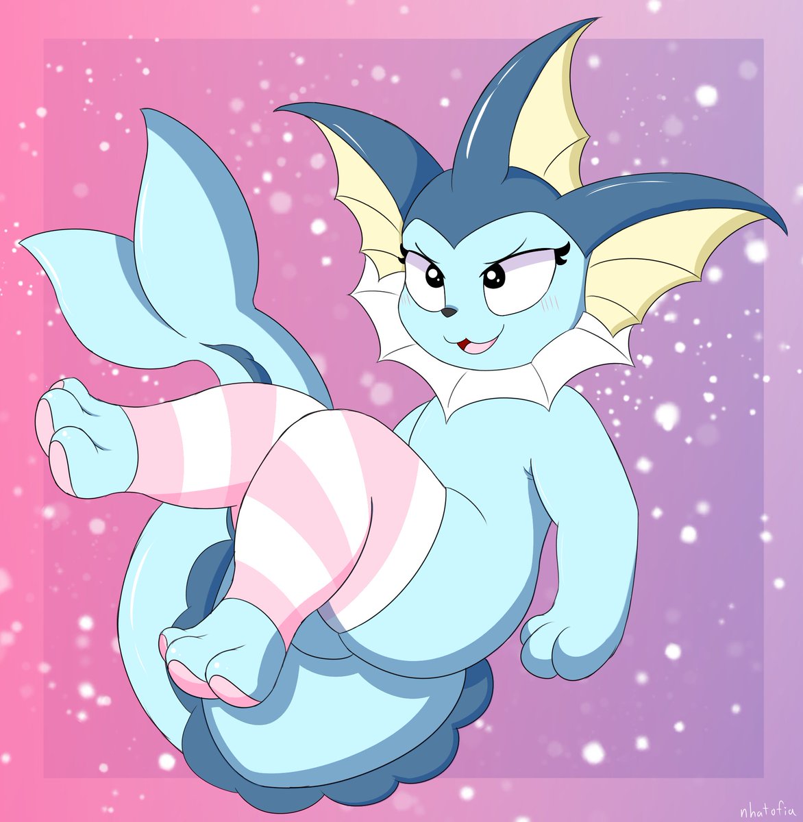 Another day yet another adorable squishy Vaporeon.