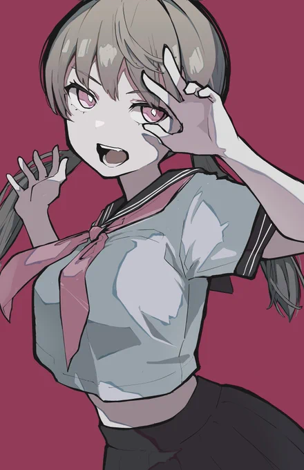凶暴につき
#イラスト #オリジナル 