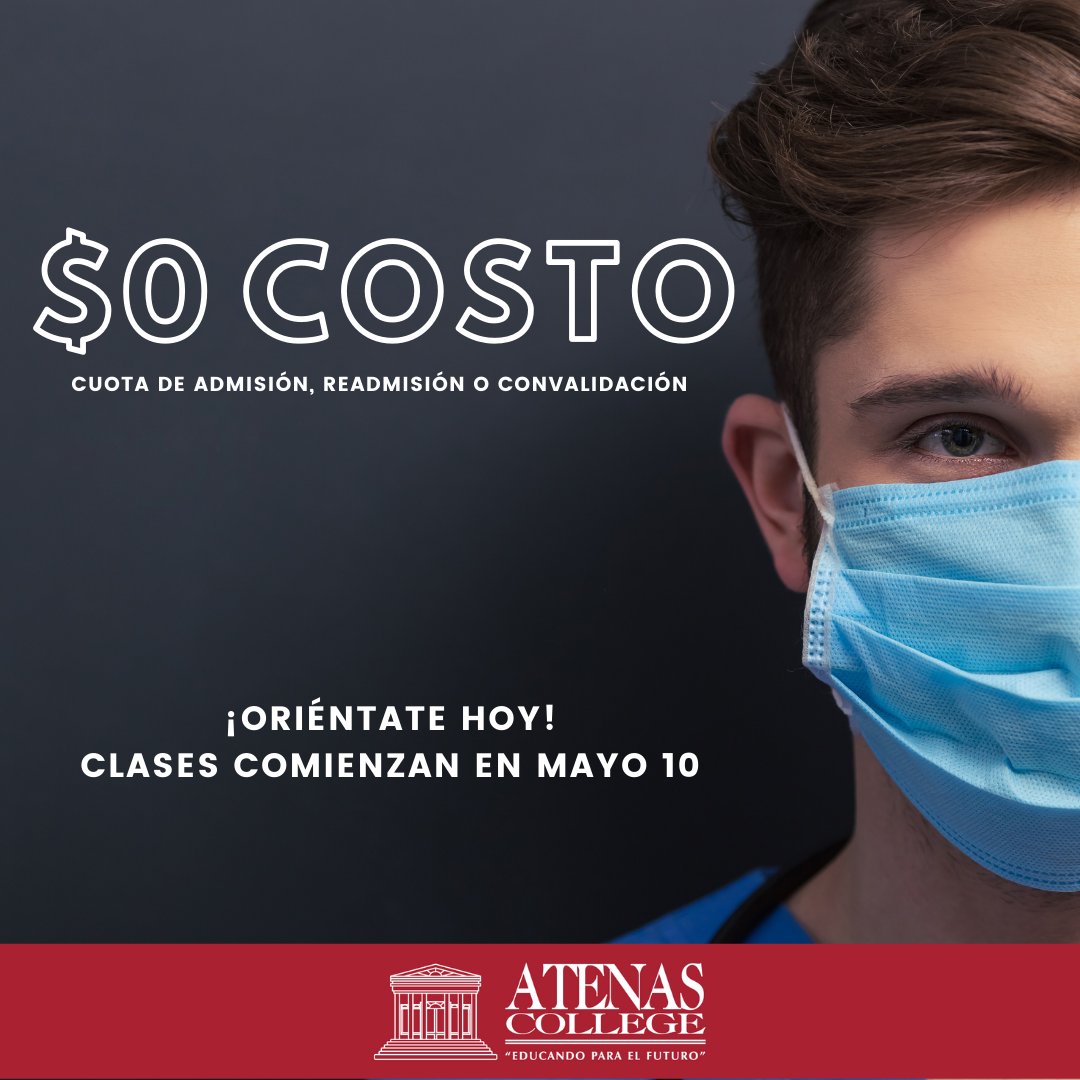 AtenasUni's tweet photo. ¡Aprovecha nuestros $0 cuota de admisión y comienza a alcanzar tus metas hoy!                                                        
Solicita información aquí: https://t.co/G7qugTaKC5 https://t.co/VA4JRbS6iu