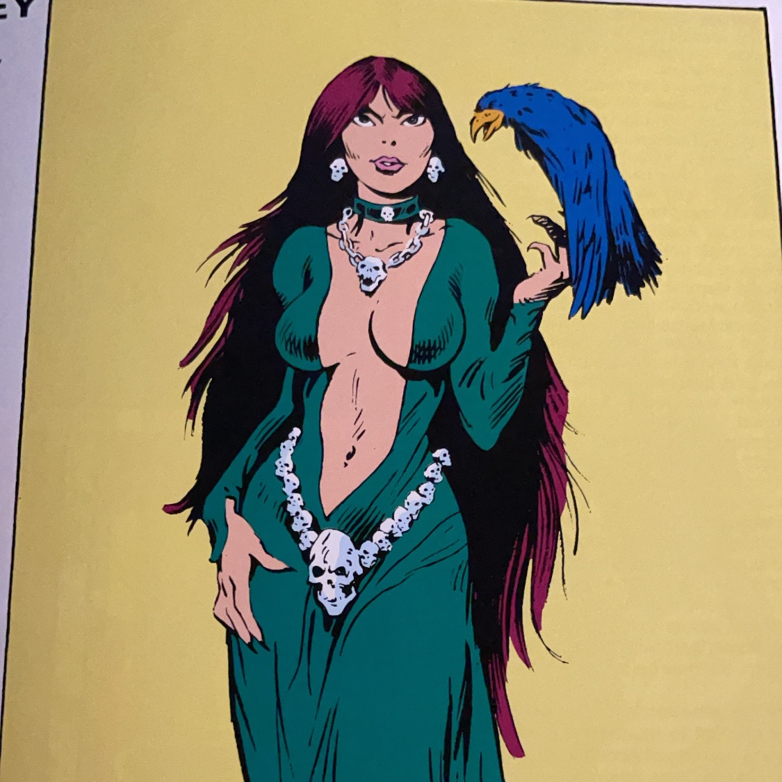 Obsessed with all the Drag Looks in the Deluxe Handbook to the Marvel Universe cc:  @CerebroCast