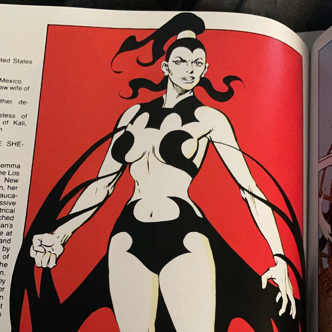 Obsessed with all the Drag Looks in the Deluxe Handbook to the Marvel Universe cc:  @CerebroCast