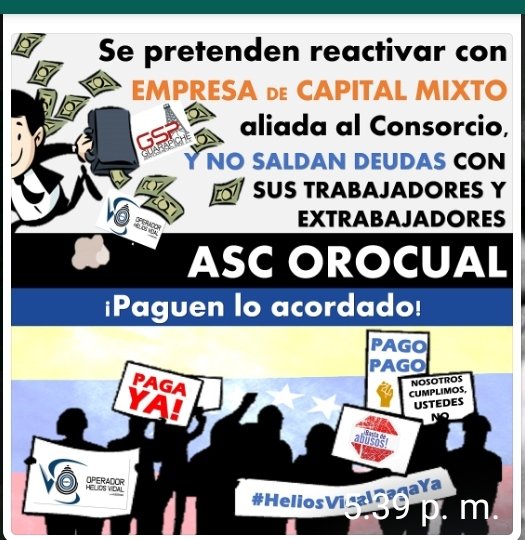 Moraless621's tweet photo. Sr Ministro Piñate metale la lupa con urgencia ha estos reclamos de trabajadores demasiadas irregularidades . https://t.co/heMpmwqUOT