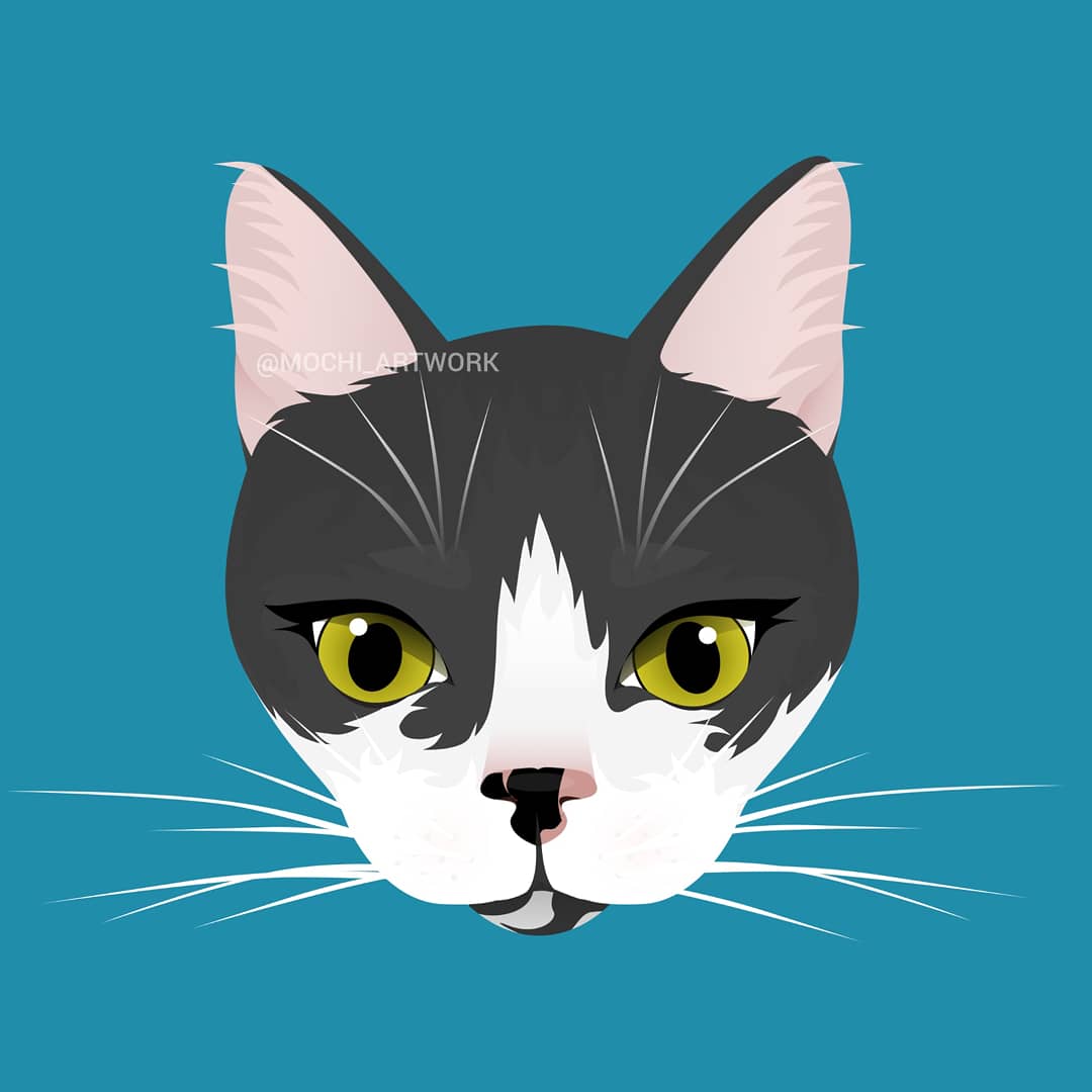 mochi_artwork's tweet photo. 😻 Recent icon commission of an adorable kitty called Kiki!🐙 DM for yours!
#petportrait #petportraits #petart #petartist #petdrawing #petillustration #catportrait #catillustration #catart #catartist #catdrawing #catartwork #artcommission #petcommission #vectorpet #vectorart https://t.co/h9e17UUO9L