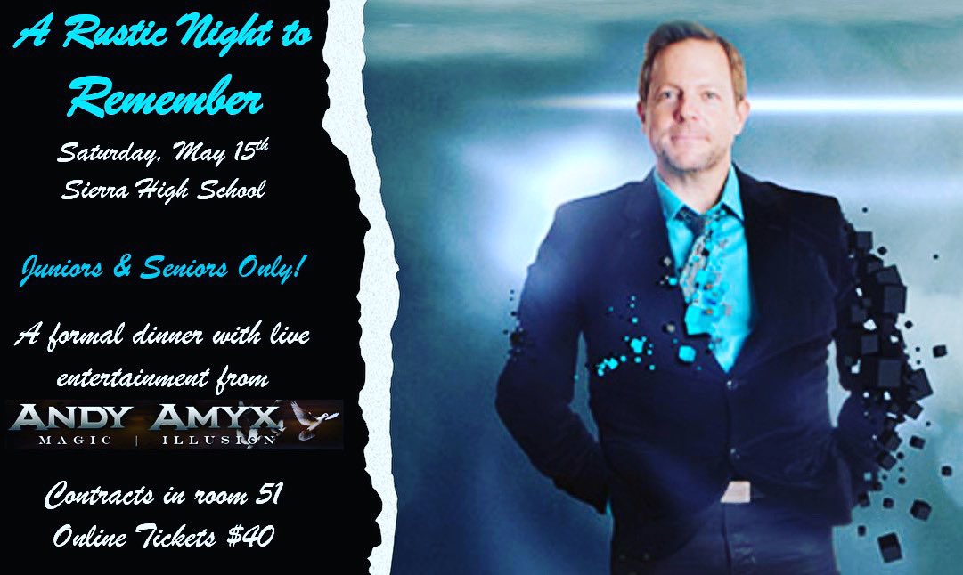 sierra_wolfpack's tweet photo. Attention JUNIORS AND SENIORS! Tickets will remain $40 through Friday (4/30). Pick up a contract in 51! @Sierra_Yearbook @Sierra_TWolves @MantecaSierra @SierraHsCheer @SierraFootball3 @Sierra_Ath_Dept @FcclaSierra @SierraHSBand @WolfDenNews https://t.co/VAJDfNFpuq