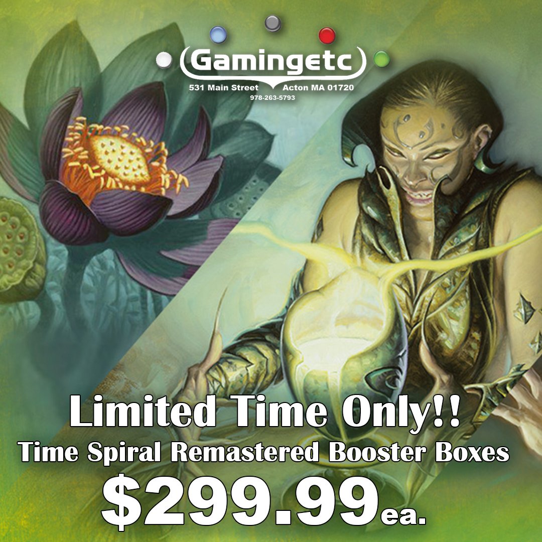 Limited Time Only Time Spiral Remastered $299.99