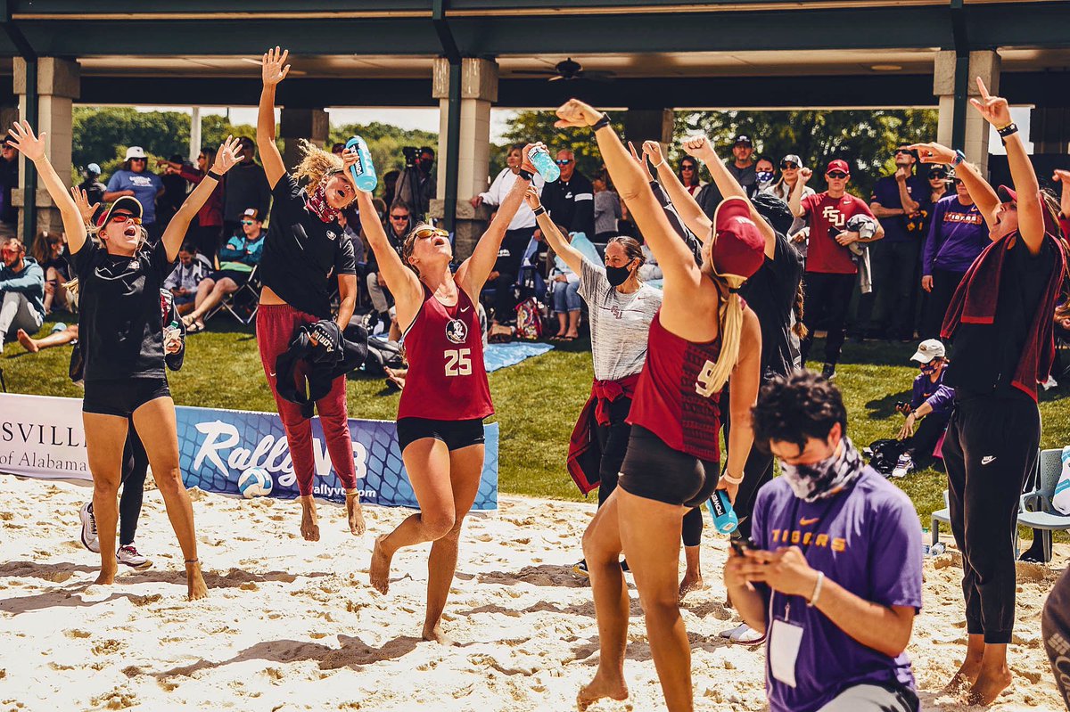 ‼️𝟐𝟎𝟐𝟏 𝐂𝐂𝐒𝐀 𝐂𝐇𝐀𝐌𝐏𝐈𝐎𝐍𝐒‼️

Congrats <a href="/FSU_BeachVB/">FSU Beach Volleyball</a> 

#OneTribe | #GoNoles