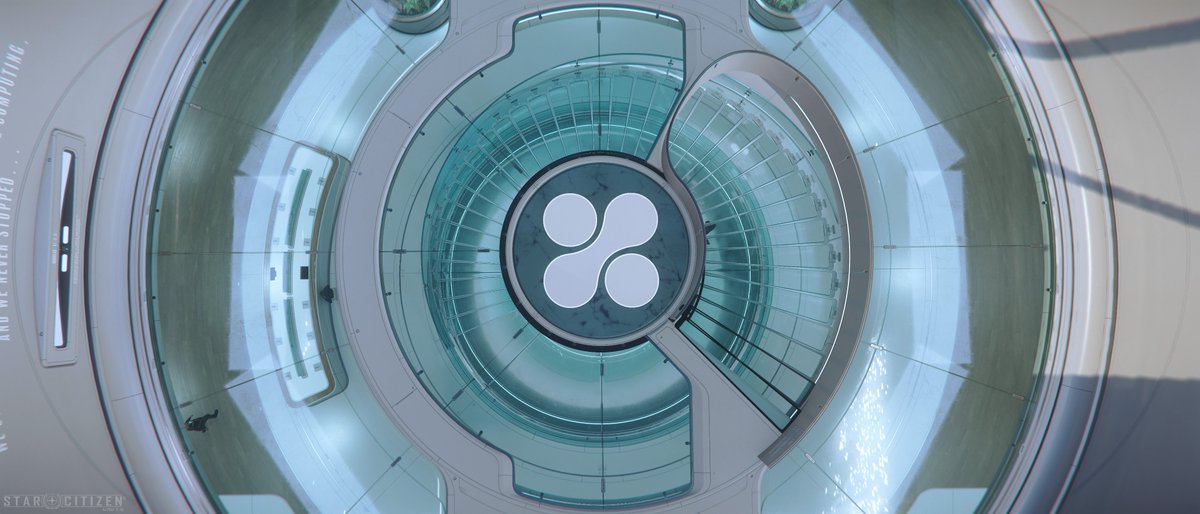 JoshVanZuylen's tweet image. Factory Line - The Iconic glass lobby floor with stairs leading down to the main floor. - Made for @RobertsSpaceInd 

More Work: artstation.com/artwork/eaoAwb

#StarCitizen #FactoryLine #art #3D #3Dart #3Dartist #Artist #3dmodeling #design #scifi #environmentart