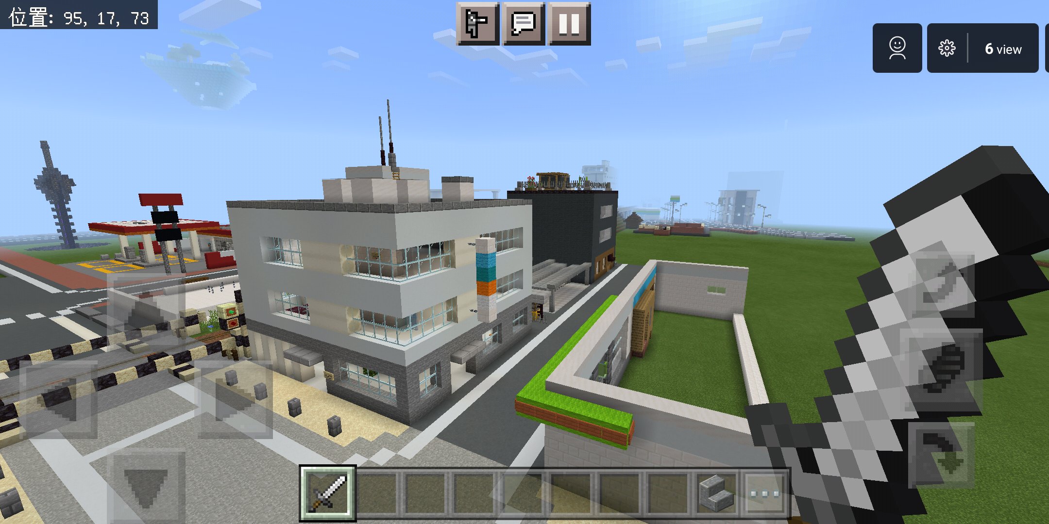 טוויטר 宝条みちる Minecraft 座礁 בטוויטר Rt Nafume Koubou クリエイティブでまちづくりの現状報告 雑貨ビル2件と真ん中に駐輪場おきました 白色のビルの屋上が青いのはテクスチャのせいです 灰色のビルの屋上が自分のオススメ Minecraft建築コミュ