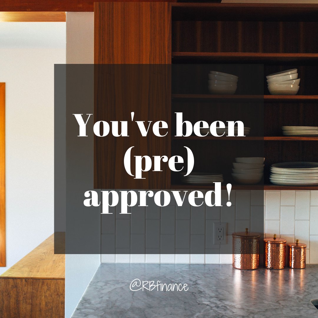 RBfinance_'s tweet photo. Pre-approval is where the bank agrees to lend you a certain amount before you've actually confirmed which property you're buying. It's conditional on you proving your income and spending, and a valuation of the property. ⠀
⠀
Pre-approval gives you:⠀
🔑Certainty - so you kn ... https://t.co/FwnL0juNSL