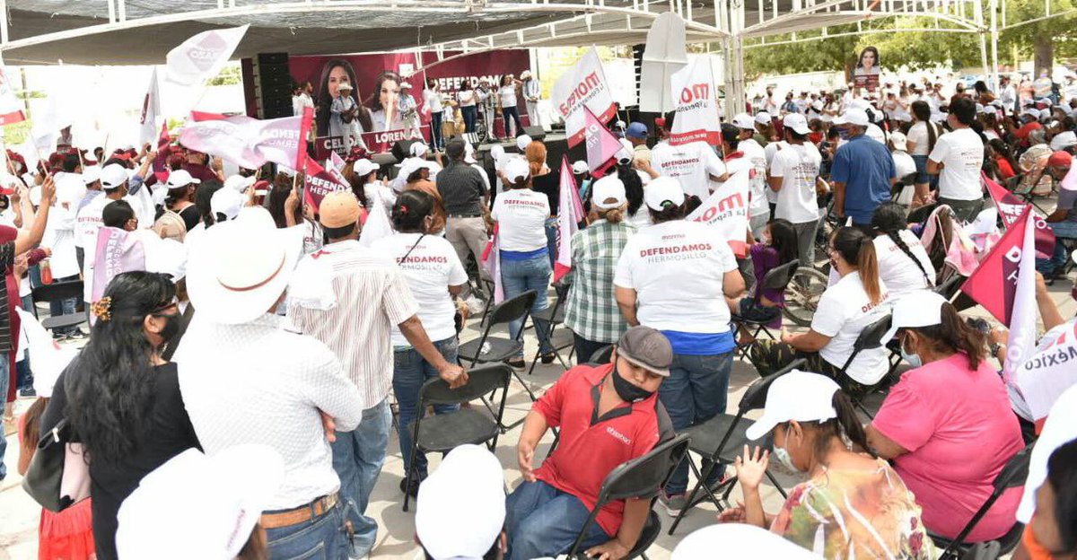 CelidaLopezc's tweet photo. Haremos un gobierno para el pueblo, para todos y no para unos cuantos. El poblado Miguel Alemán ya no sufrirá olvido ni abandono. #DefendamosHermosillo https://t.co/eFHhSBhTZd