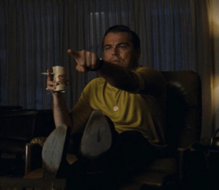 when i hear the title of the movie in the movie