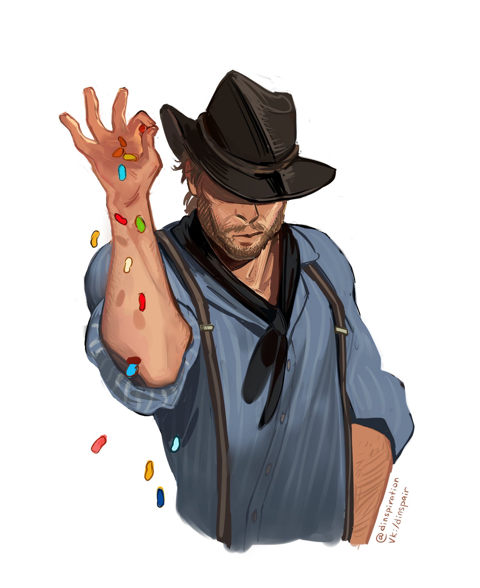 Dinspair on X: Knowing you going through hard time Arthur Morgan brought  you some j e l l y b e a n s you like jelly beans? ArthurMorgan  RogerClark RDR2 RedDeadRedemption2 RockstarGames  t.co8uEcuP4Tf2  X